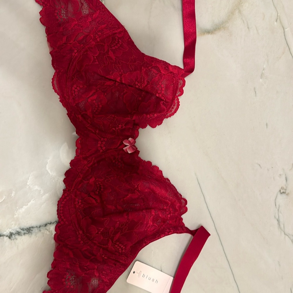 Pretty pink bra